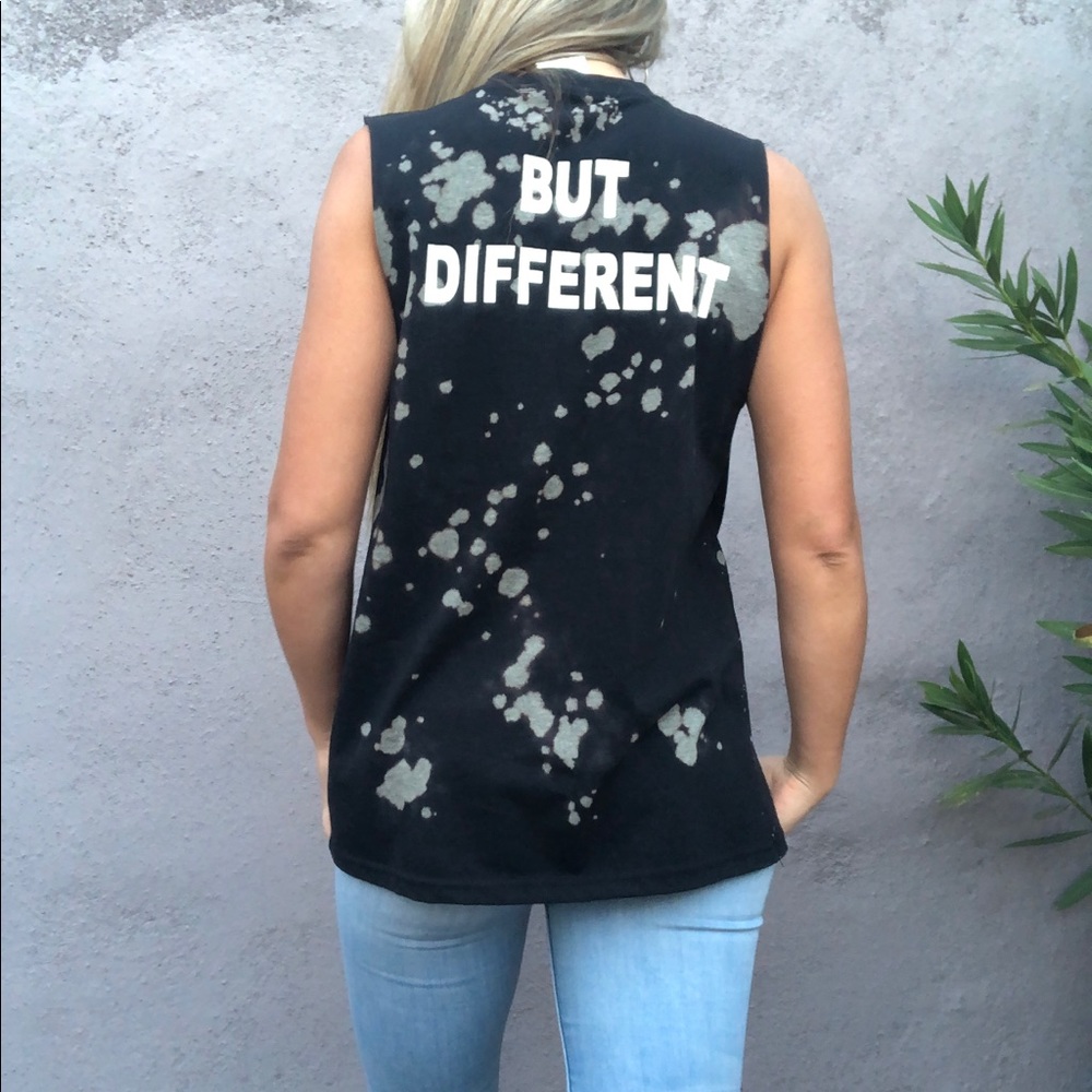 Same Same But Different Acid Wash Front Slit Tank - image 3